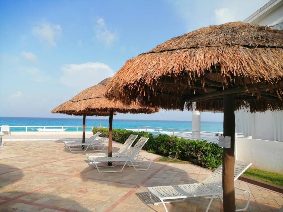 Placentero Depa En Mar Caribe! カンクン エクステリア 写真